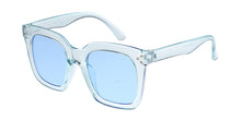 K6644CRY/COL Kids' Plastic Square Fashion Crystal Color Frame w/ Color Lens