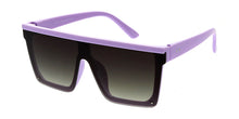 K6647G Kids' Plastic Flat Top Rimless Rectangular Frame