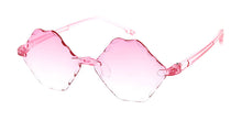 K6655CRY Kid's Plastic Lips Crystal Frame w/ Two Tone Lens