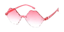 K6655CRY Kid's Plastic Lips Crystal Frame w/ Two Tone Lens