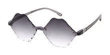 K6655CRY Kid's Plastic Lips Crystal Frame w/ Two Tone Lens