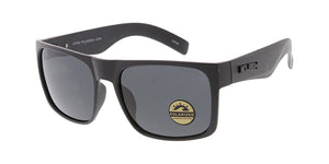KU-POL003 KUSH Plastic Large Flat Top Frame w/ Polarized Lens