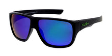 KU-POL019RV KUSH Large Rectangular Flat Top Frame w/ Color Mirror Polarized Lens