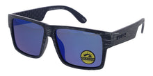 KU-POL022RV KUSH Large Rectangular Flat Top Faux Woodgrain Frame w/ Polarized Color MirrorLens