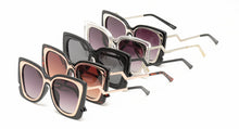 7020 Women's Plastic Funky Large Square Frame