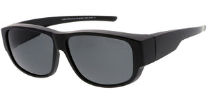 POLF1019 Unisex Large Plastic Fit Over Polarized Lens
