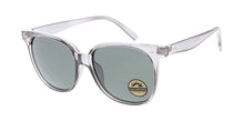 POLF1021 Women's Plastic Large Rounded Square Frame w/ Polarized Lens