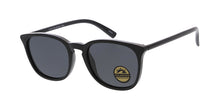 POLF1022 Unisex Plastic Medium Rounded Rectangular Hipster Frame w/ Polarized Lens
