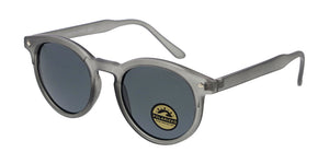 POLF1027 Unisex Plastic Round Hipster Frame w/ Polarized Lens