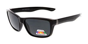 POLS2010 Men's Casual Plastic Frame w/ Polarized Lens