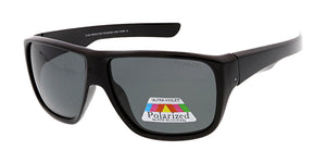 POLS2011 Men's Casual Plastic Frame w/ Polarized Lens