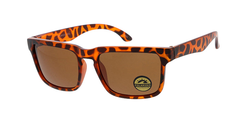 POLS2014 Men's Casual Plastic Frame w/ Polarized Lens