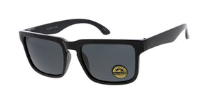 POLS2014 Men's Casual Plastic Frame w/ Polarized Lens