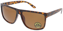 POLS2025 Men's Casual Plastic Rectangular Frame w/ Polarized Lens