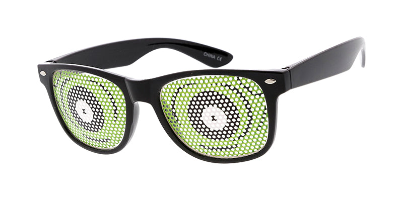 PT620 Novelty WF Angry Monster Eyes Printed Lens Sunny Sunglasses