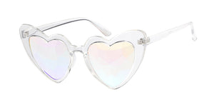 PT641 Women's Plastic Heart Frame w/ Kaleidoscope Lens