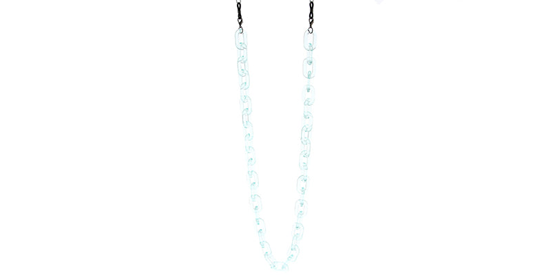 SS-08 Thick Plastic Sunglass Crystal Color Chain