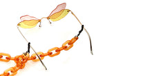 SS-08 Thick Plastic Sunglass Crystal Color Chain
