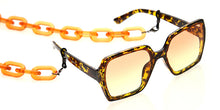SS-08 Thick Plastic Sunglass Crystal Color Chain